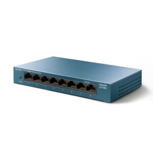 Switch TP-Link LS108G 8 Puertos/ RJ-45 10/100/1000 - Carcasa metálica