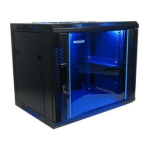 Armario rack mural 19" Phasak Pro 18U 600x450 negro