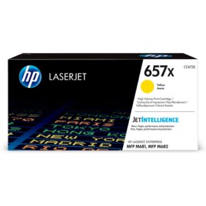 HP Toner LaserJet Enterprise MFP M681 Amarillo 657X