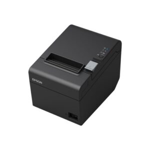 Impresora de tickets térmica EPSON TM-T20III, Negro, Con corte, USB, RS232, rollo de 5,8/8 cm, hasta 250 mm/s.