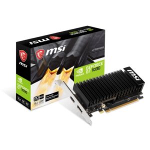 MSI GT 1030 2GHD4 LP OC - 2GB DDR4 - DP - HDMI chapa LP