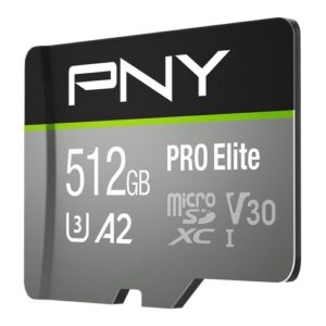 PNY PRO Elite microSDXC 512GB + Adapter SD