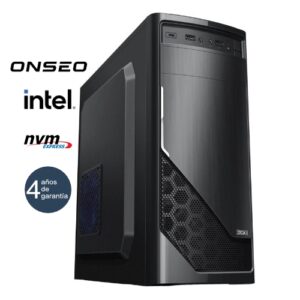 ONSEO Solano C10+ - Torre ATX - Ultra Gen2 - Intel Ultra 5 225 - 16GB DDR5 - 512GB SSD M.2 NVMe - USB-C - 4 años garantía - 30 días DOA