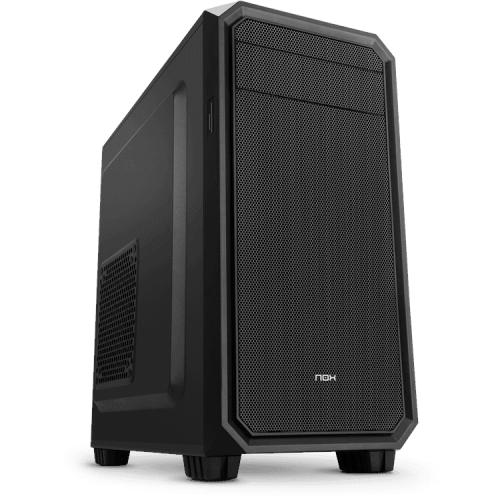 Nox Coolbay MX2 - Caja microATX - Negra - Lector de tarjetas