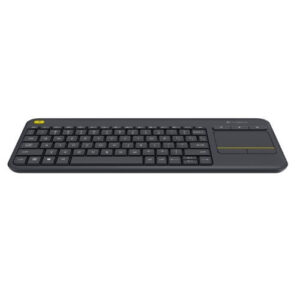 Logitech Wireless Touch Keyboard K400+ - Teclado - inalámbrico - 2,4 GHz - Touchpad - Español