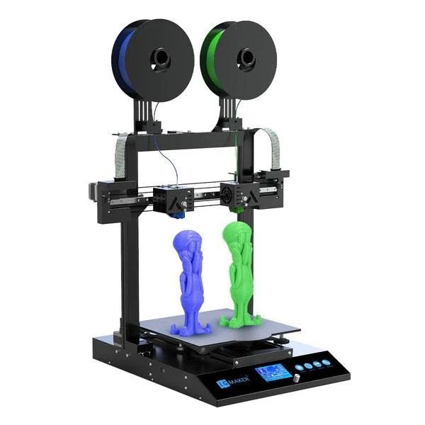 JG MAKER Impresora 3D de Doble Extrusor